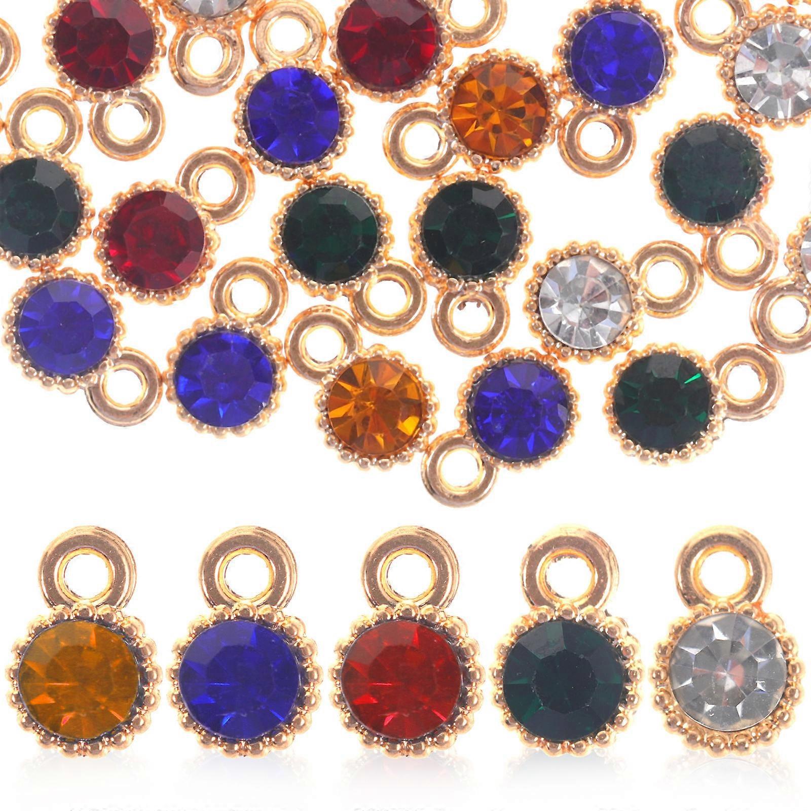 Fashionable Rhinestone Charms, Great for Crafting Bracelets and Ankle Chains