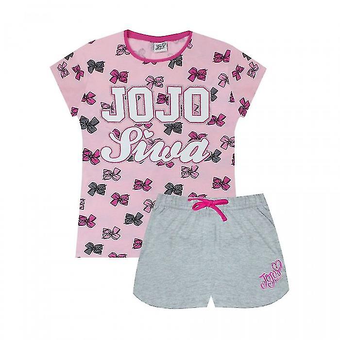 Jojo Siwa Girls Bows Short Pyjama Set