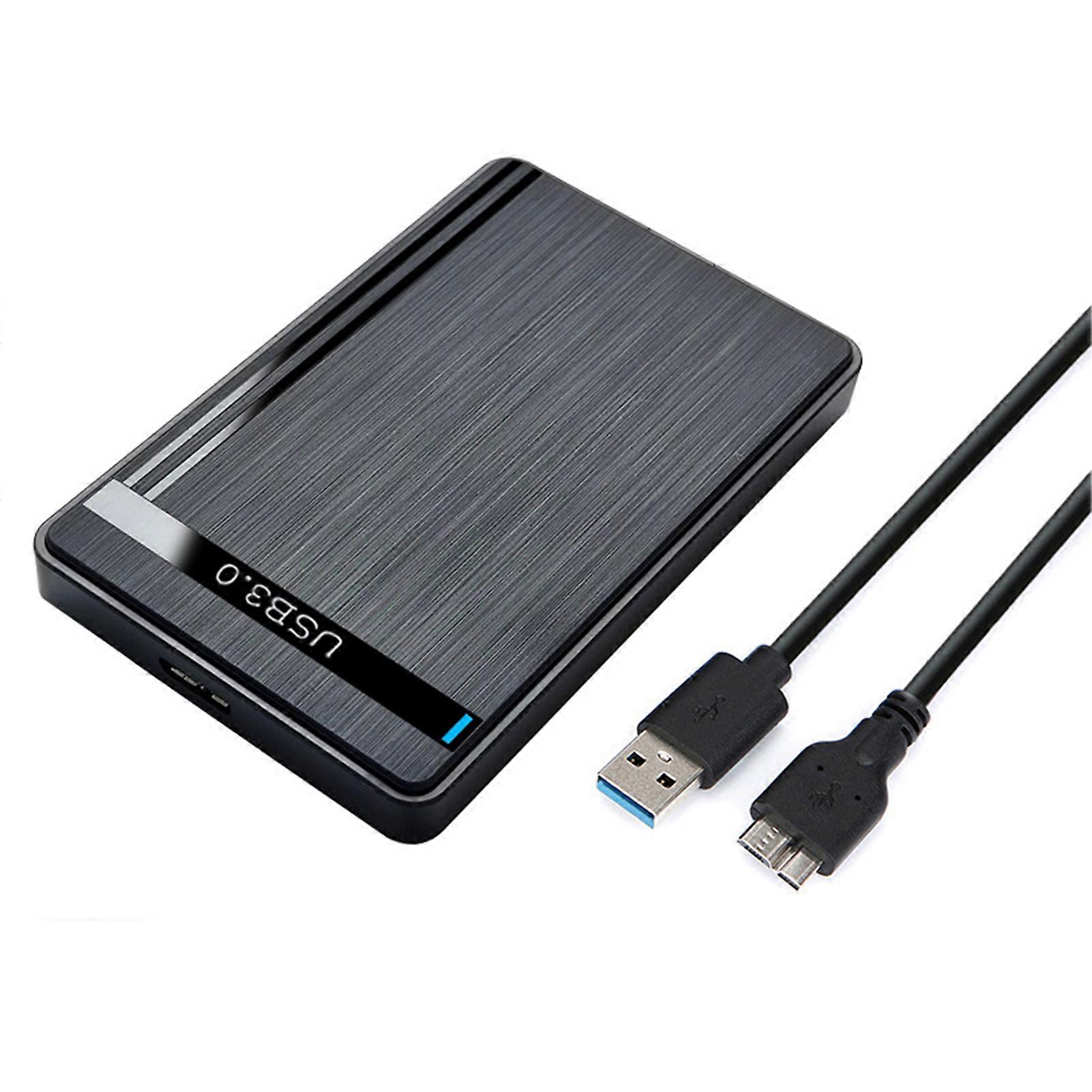SSD Enclosure 2.5" USB 3.0 SATA-External Hard Drive Case Read SATAs to USB3.0 Tool-Free