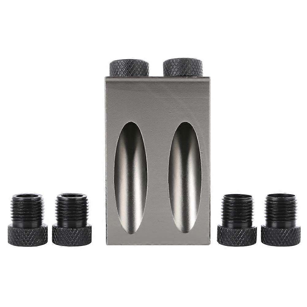 High quality  7-piece set of oblique hole locators DIY woodworking punching