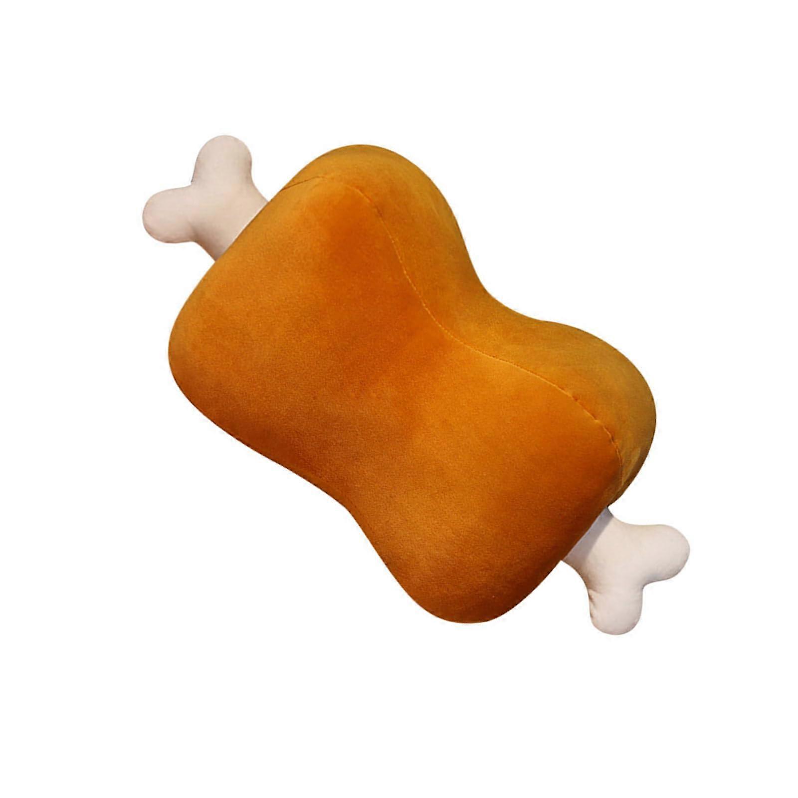 Neck Pillow with Removable Bone Pattern Hand Warmer Cushion for Hours of Sitting or Watching Shows
