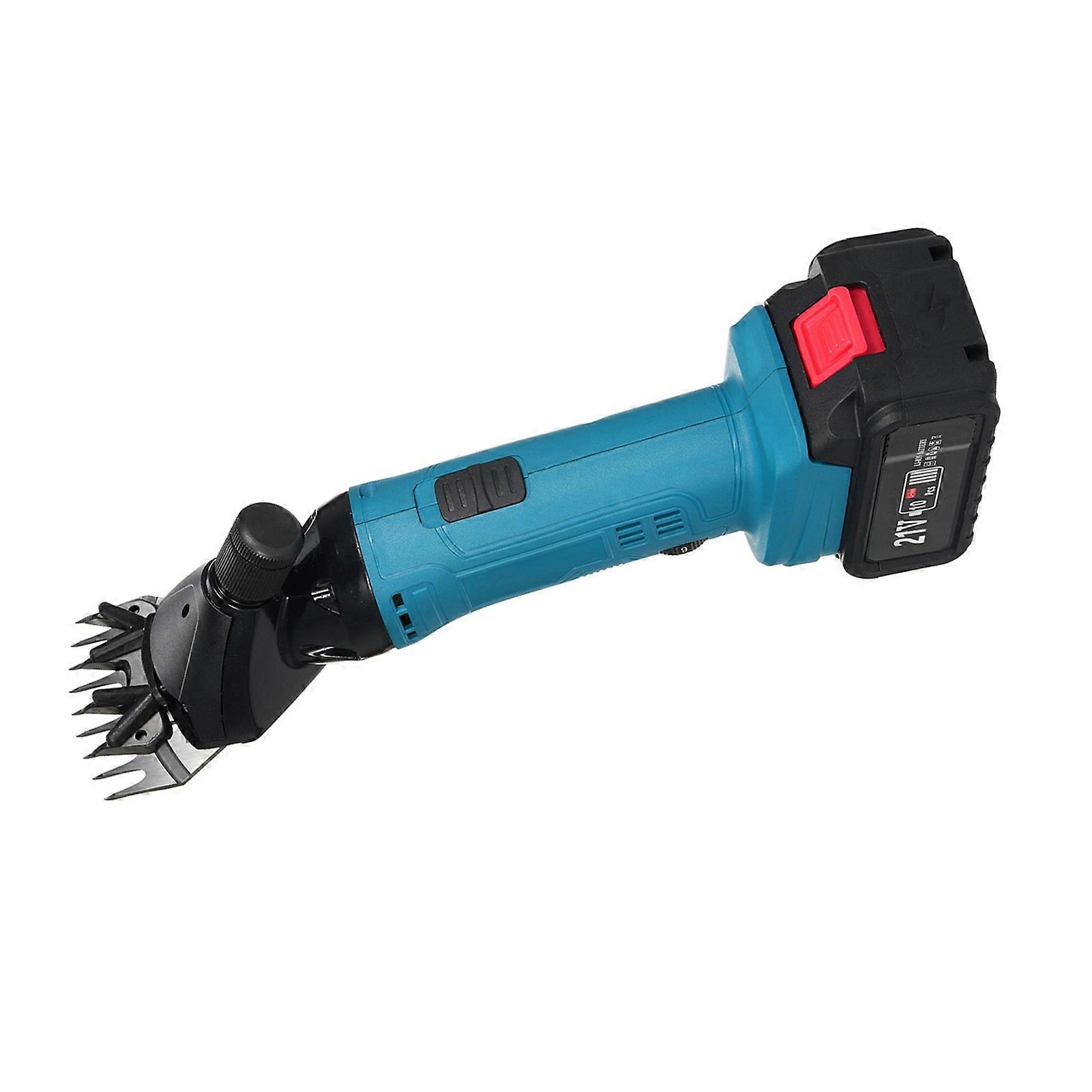 9 Tooth 6 Speed Adjustable Lithium Ion Wool Shears Set Electric Sheep Shaving Machine for Shearing Animals
