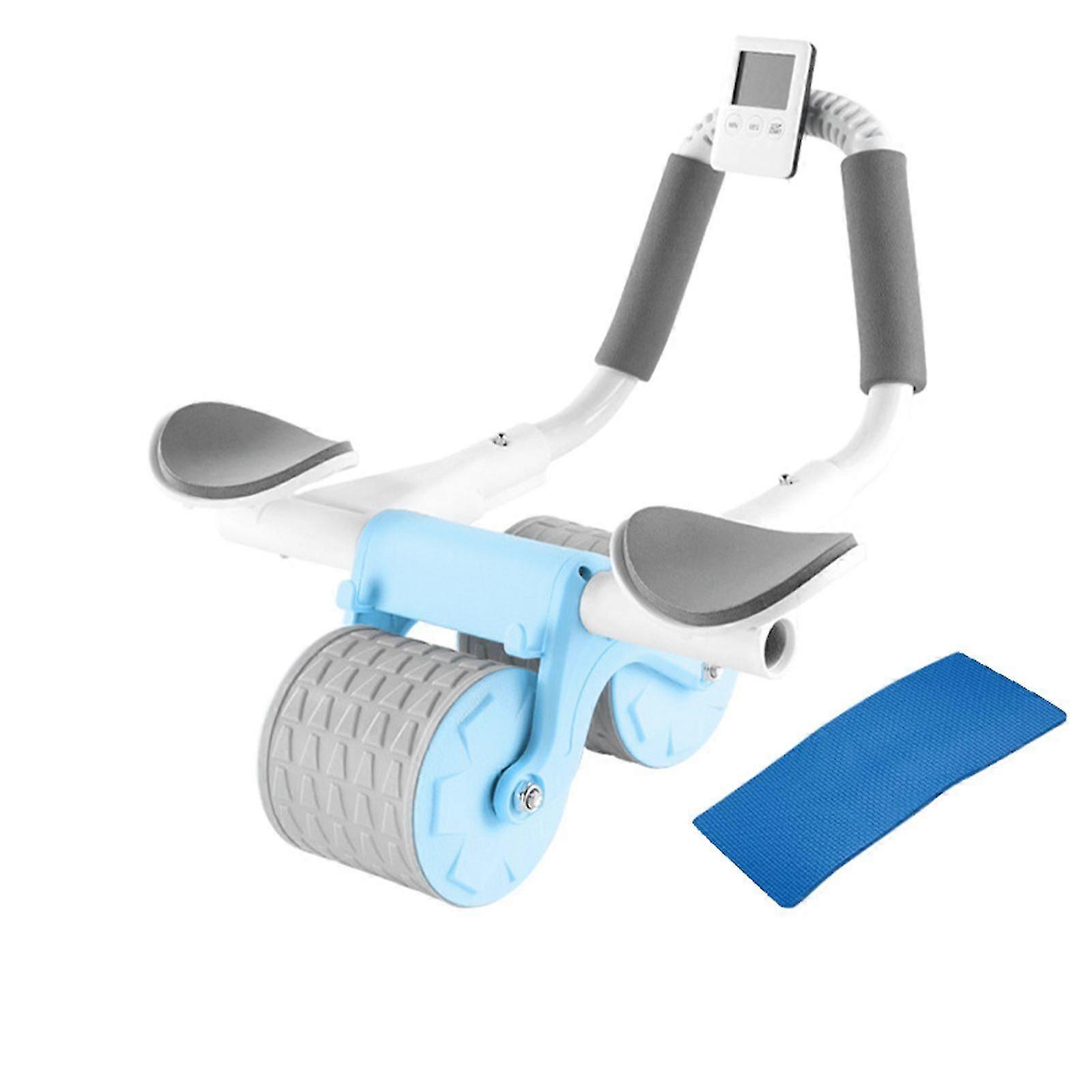 2025 Rebound Bauchrad, Ellbogenstütze Rebound Ab Roller Rad, Ab Roller Rad mit Ellbogenstütze, Ab Wheel Roller Core Trainingsgerät