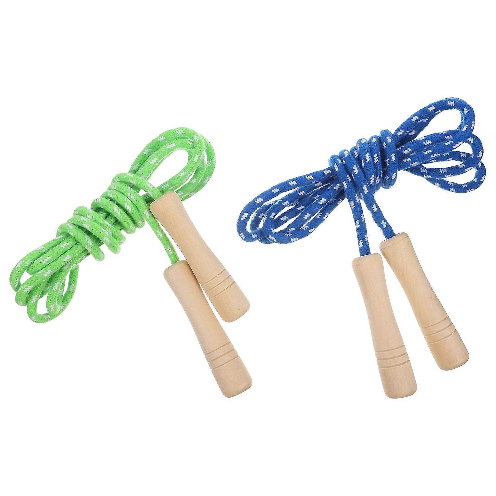 Kids Jump Rope Physical Education Equipment Durability For Kindergarten Students 2Pcs