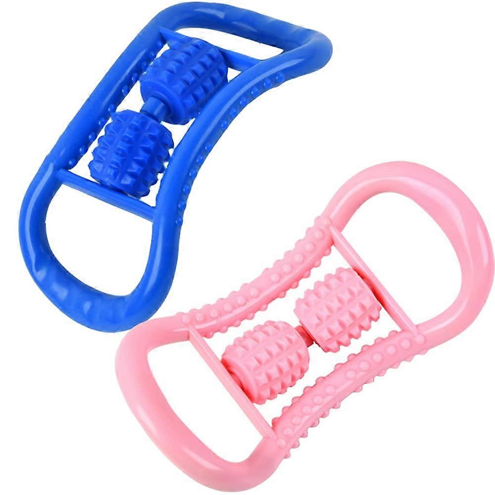 Yoga Ring Pilates Circle - 2Pcs Workout Rings for Back Neck Massage, Home Training Accessory, Adjustable Size, Durable Material