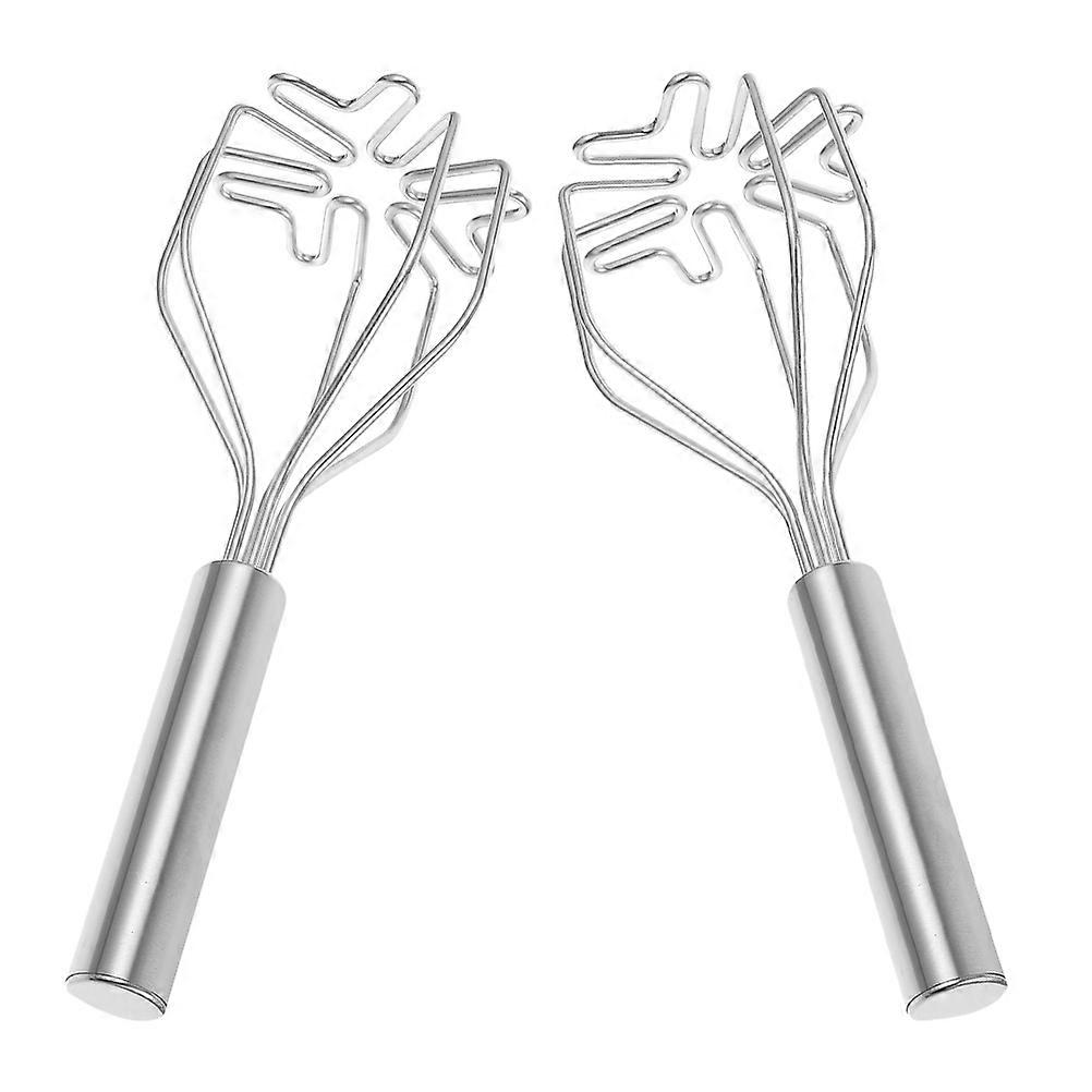 Wire Potato Masher Stainless Steel Elegant Design Home Cooking Avocado Mashing 10.10X3.73X1.97In 2Pieces