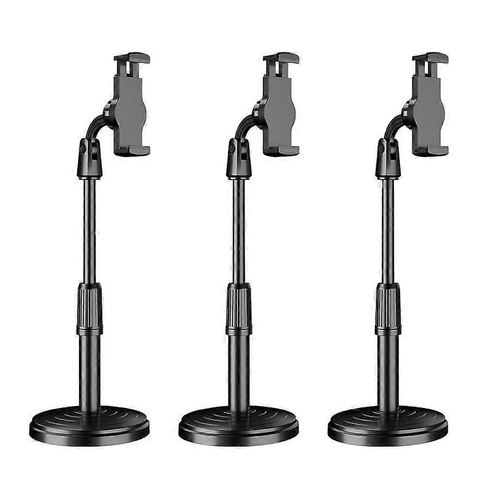 Adjustable Multi Angle Mobile Phone Stand Set of 3 – Durable Desktop Holder for Office, Bedroom, Study, Living Room – Stable Design for Easy Screen