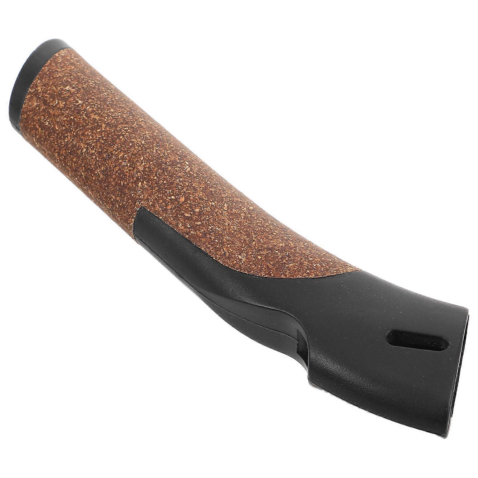 Trekking Pole Handle Wooden Cane Handle Replacement Parts Stability Enhancement For Hiking Climbing Skiing 1Set