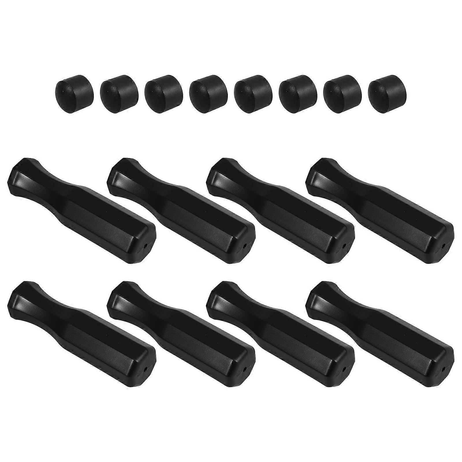 Foosball Table Accessories Plastic Foosball Grips Game Enhancement Octagonal Shape For Adults 8Pcs