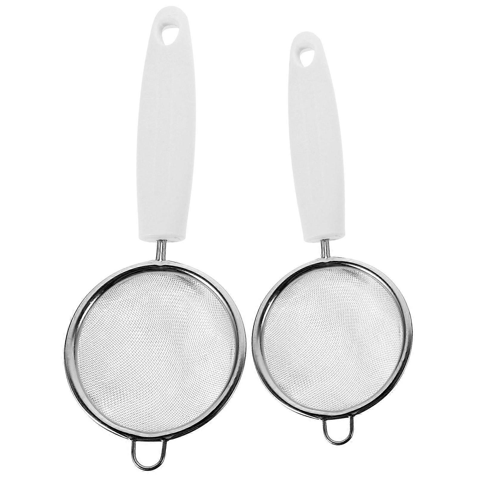 Kitchen Gadget Juice Filter Mesh for Baking and Pastry Work in Small and Large 2Pcs