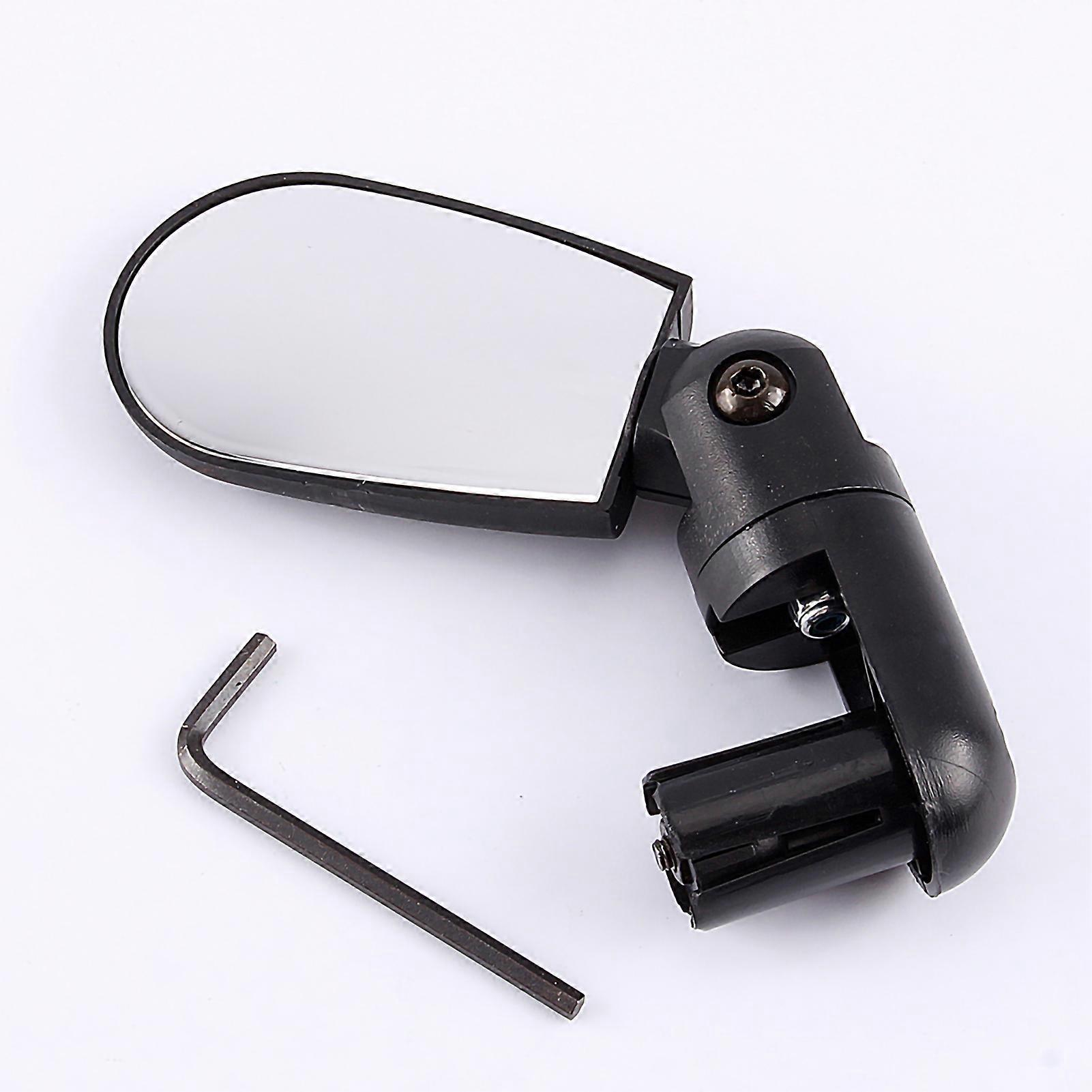 New Black Mini Flexible Rotatable Bicycle Handlebar Rearview Mirror