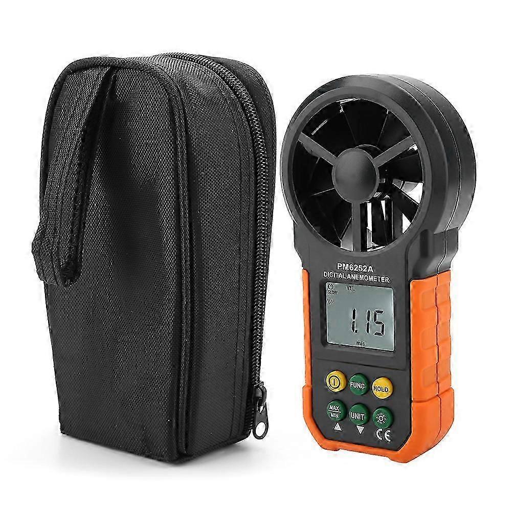 PEAKMETER PM6252A Digital Wind Speed Meter Air Volume Measuring Anemometer