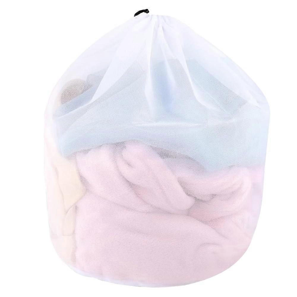 Laundry Net for Washing Machine, 50x60cm Bag with Cord Stopper, Reusable