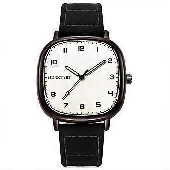 OURSTART PD684 Casual Digital Suede Belt Montre à quartz
