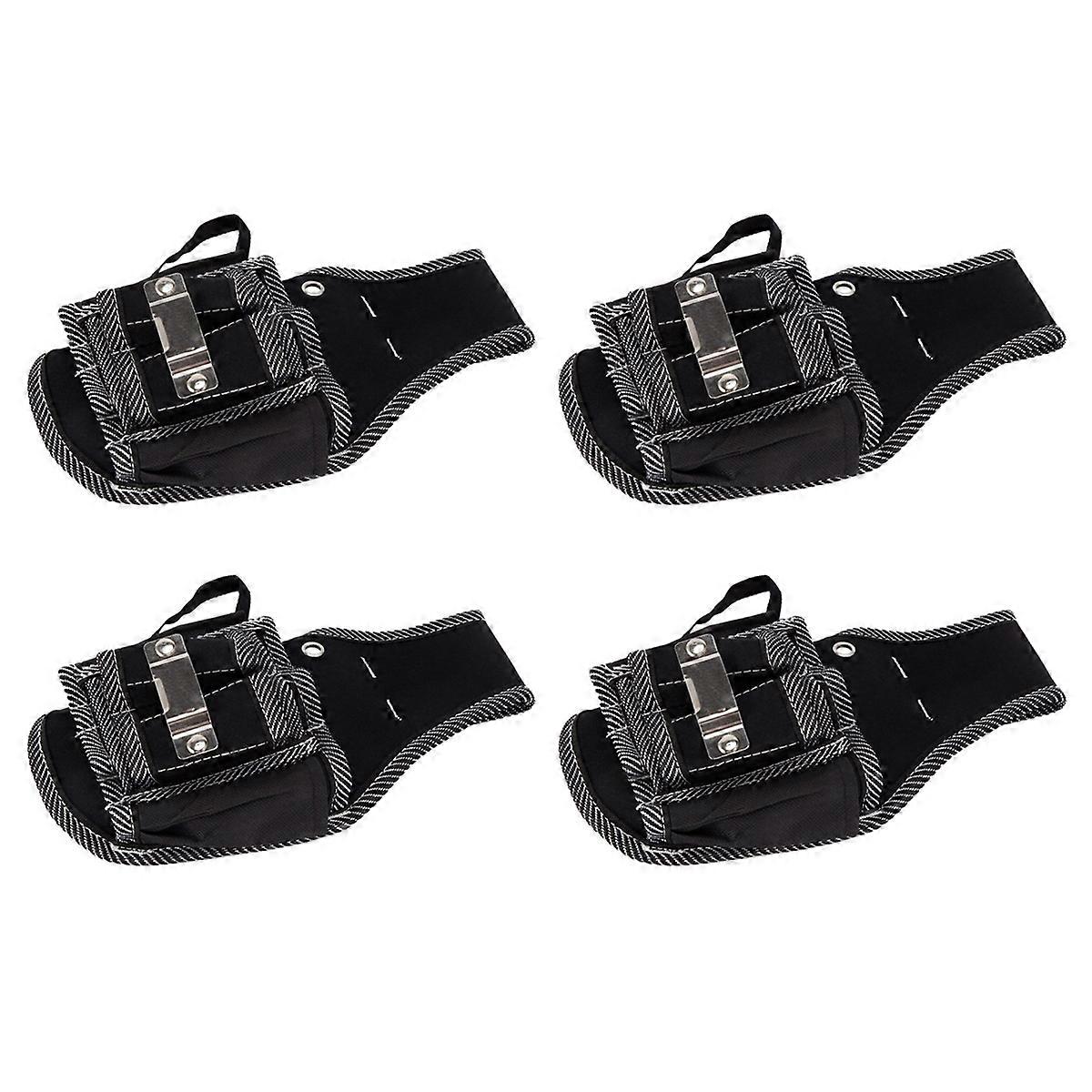 4X 9 in 1 Screwdriver Utility Kit Holder Top Quality 600D Nylon Fabric Tool Bag Waist Pocket Tool Be