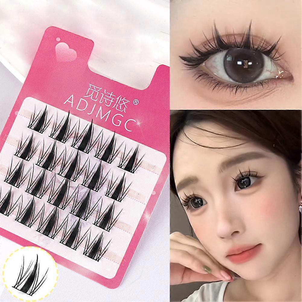 4 Rows Flatness Travel Pack Segmented Imp Sunflower False Eyelashes