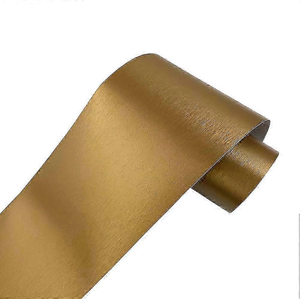 Peel & Stick PVC Self Adhesive Waterproof Wall Border (Gold)