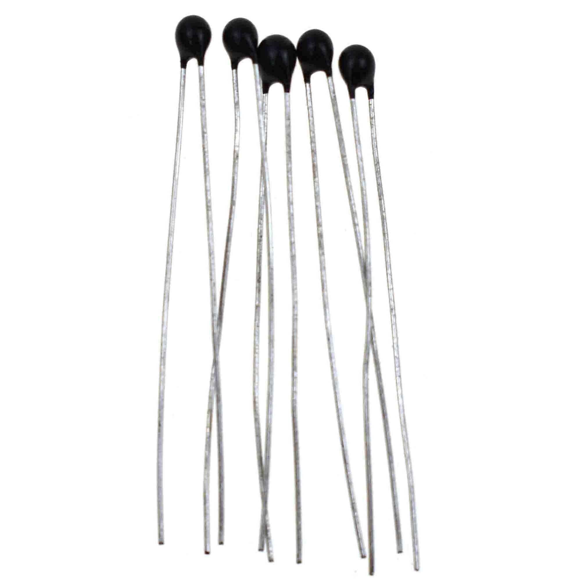 MF52AT MF52 B 3950 NTC Thermistor 5% Thermal Resistance Pack of 20, 1K to 100K Ohm Values Available