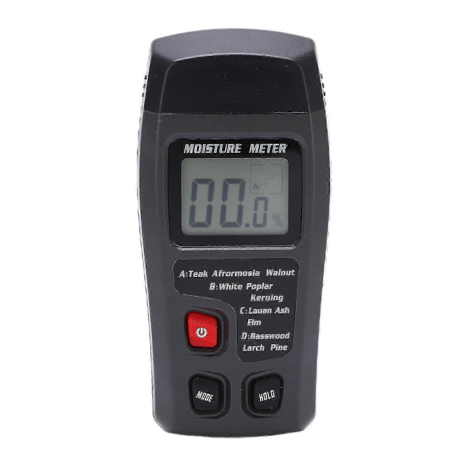 Wood Moisture Meter LCD High Accuracy Moisture Detector Hygrometer Humidity Tester