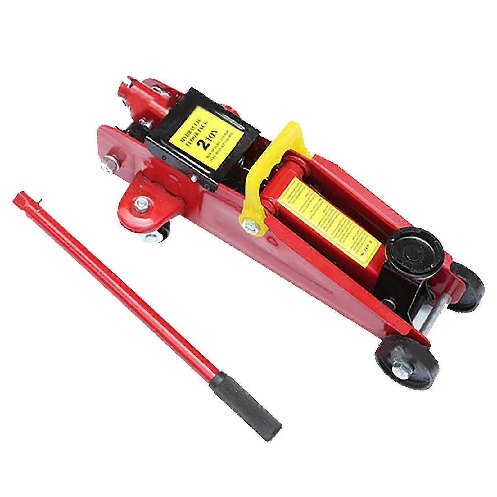 2T Horizontal Manual Portable Metal Hydraulic Jacks for Home Use, Durable and Wearable