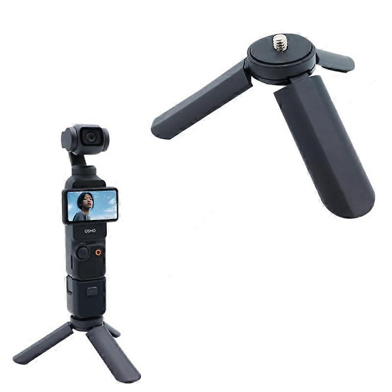 Osmo Pocket3 Mini Tripod with 1/4 Inch Screw Desktop Tripod Handheld Tripod Anti Shake Tripod for DJI Osmo Pocket 3 Camera Accessories