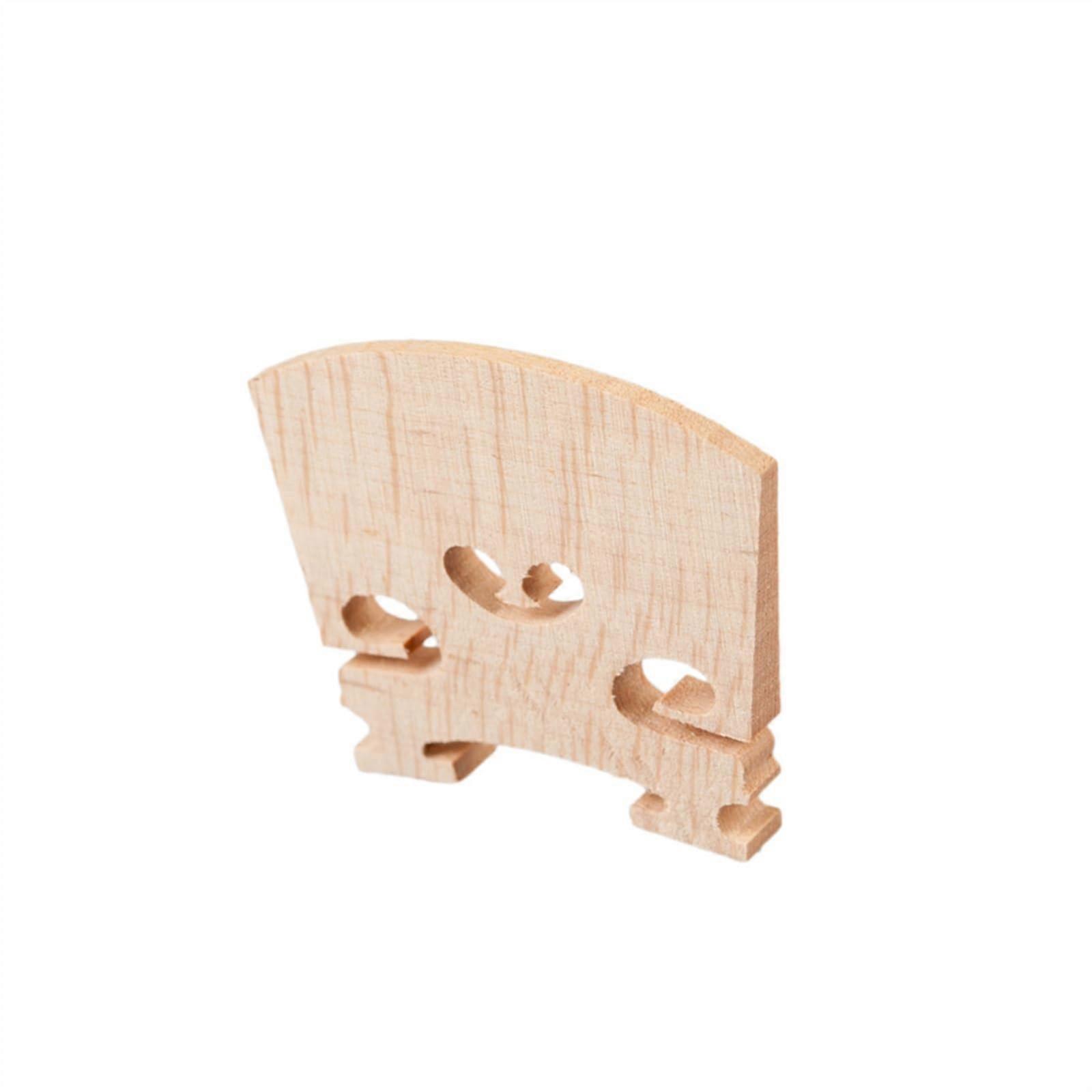 Professional Violin Accessories 4/4 3/4 1/2 1/4 1/8 Violin Strings Bridge Maple Bridges for Acoustic Violin Violino Musical Parts Accessories (A)