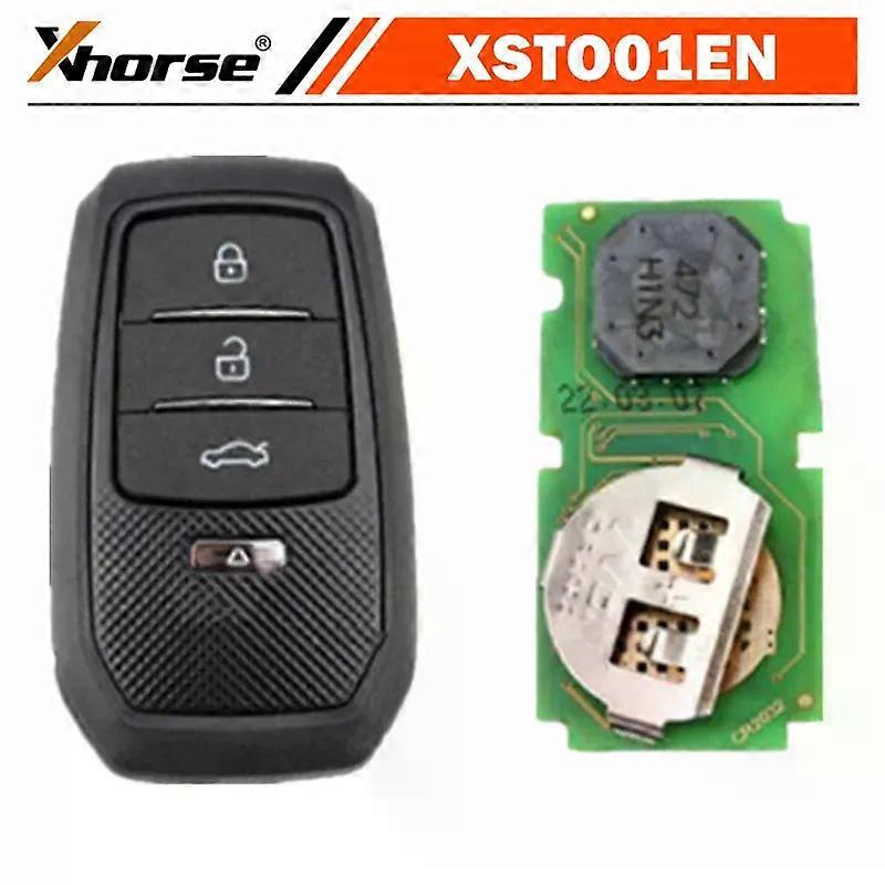 Stand 1PCS/LOT Xhorse XSTO01EN TOY.T for Toyota XM38 Smart Key with Key Shell Support 4D 8A 4A