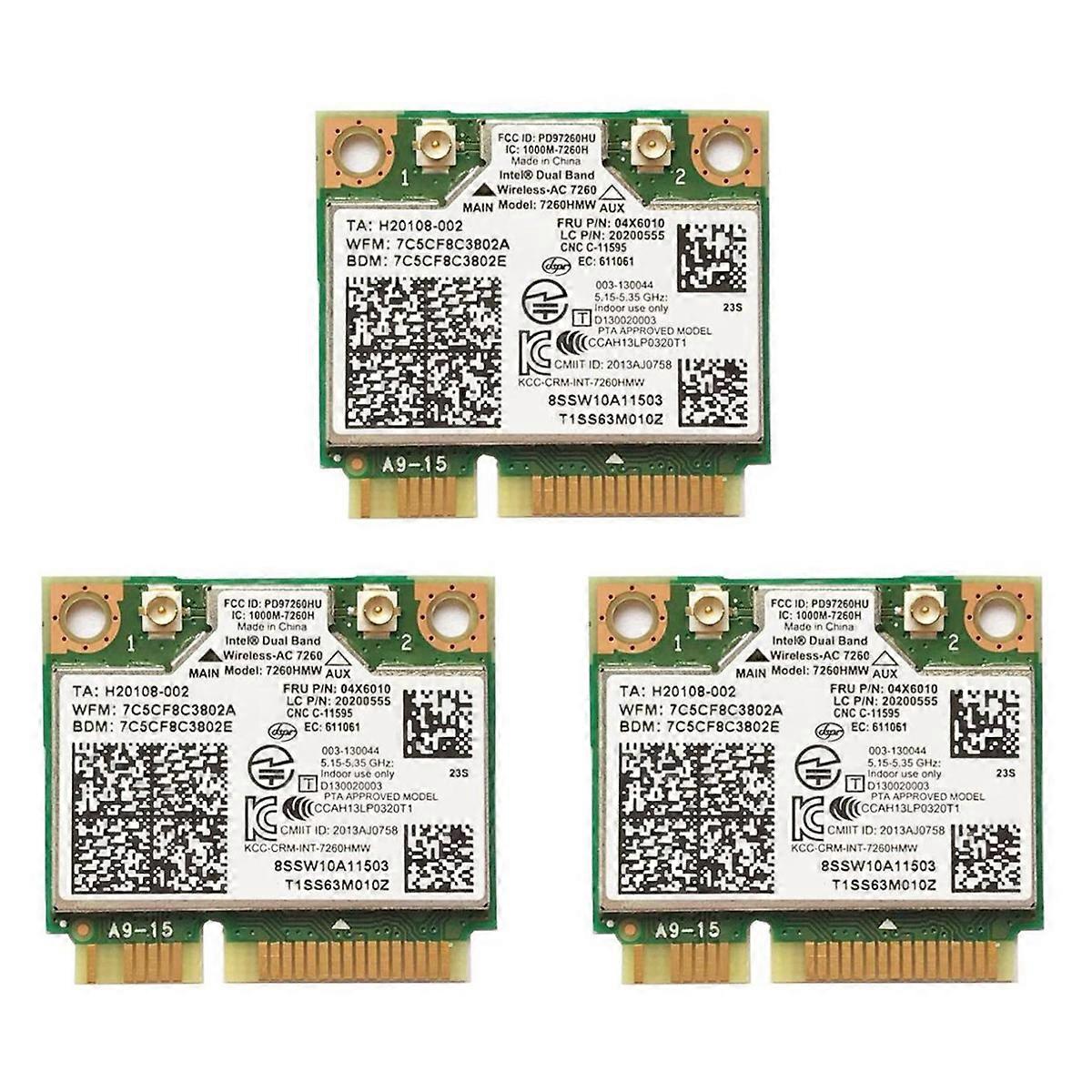 Notebook Built-in Wireless Card for 7260HMW 5G Card BT4.0