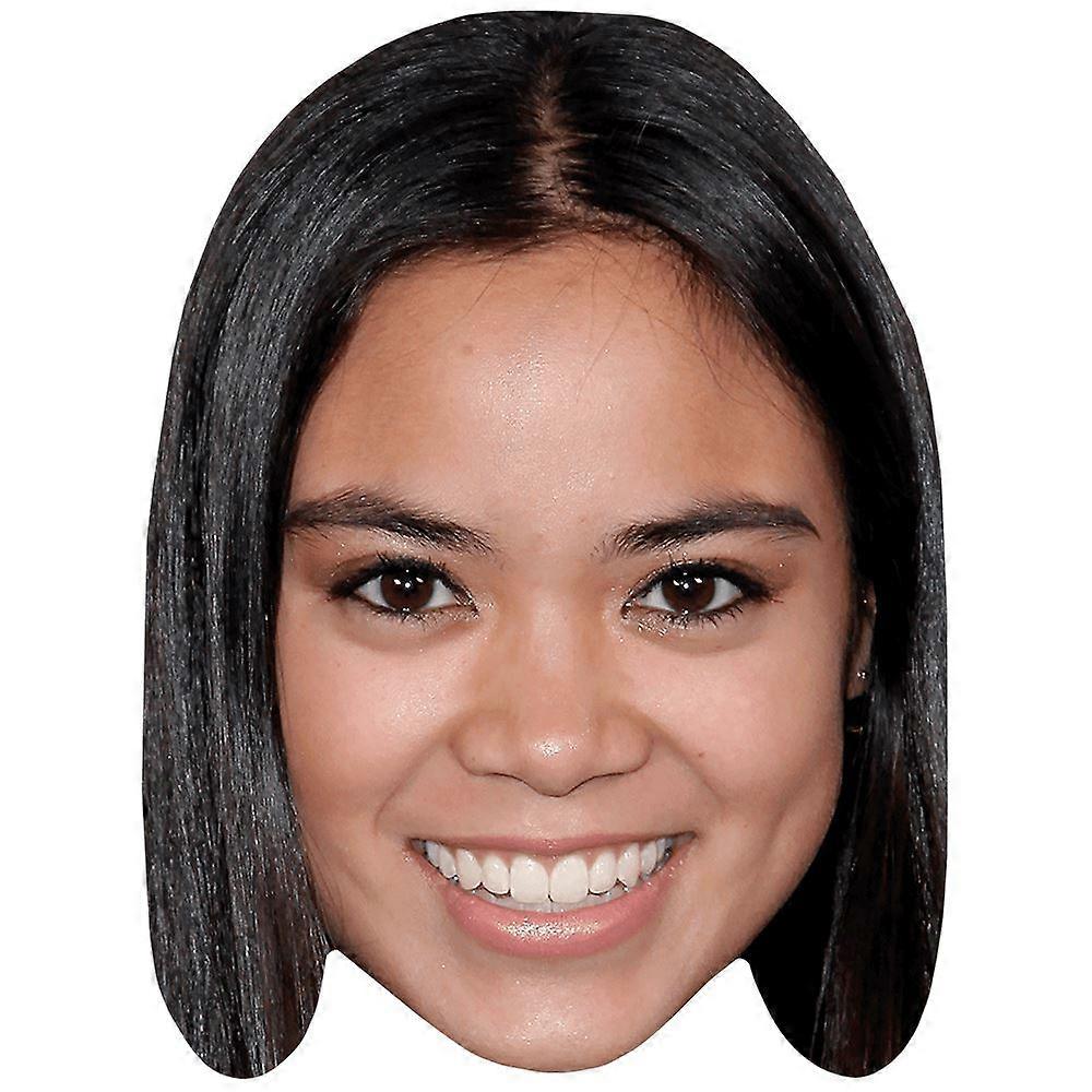 Sari Arambulo (Smile) Celebrity Mask, Flat Card Face