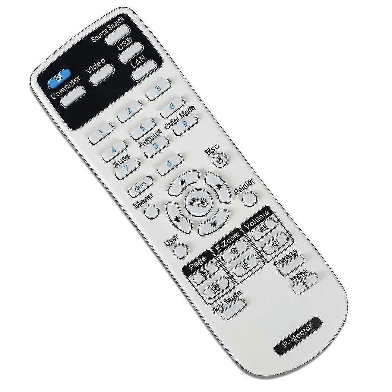 Telecomando del proiettore per proiettori Epson Home Cinema Eb Emp Ex Vs H Brightlink Powerlite Series -JA,