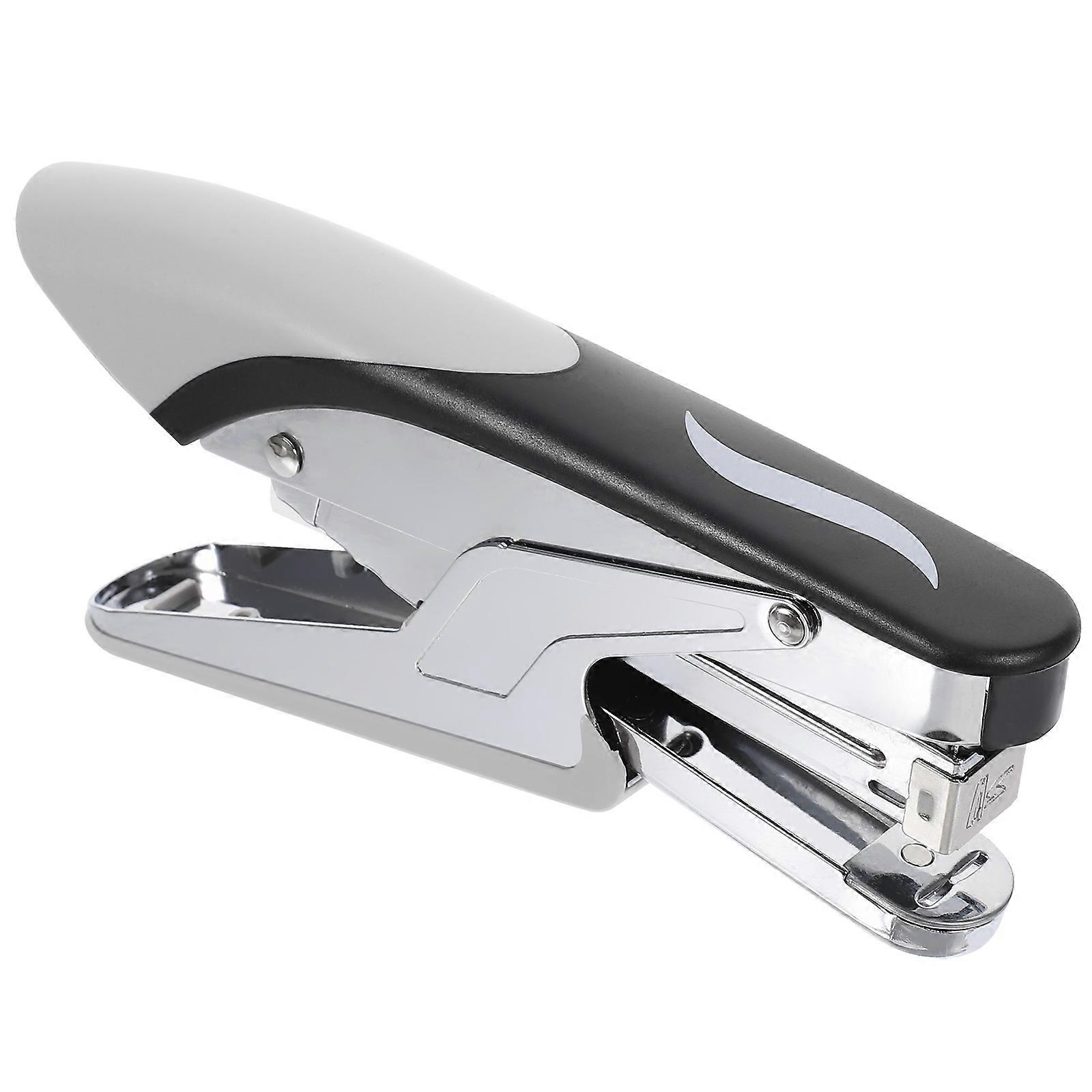 Portable No-Jam Metal Stapler Easy Stapling School Students Teachers 17.20X6.40X2.30cm 1Set