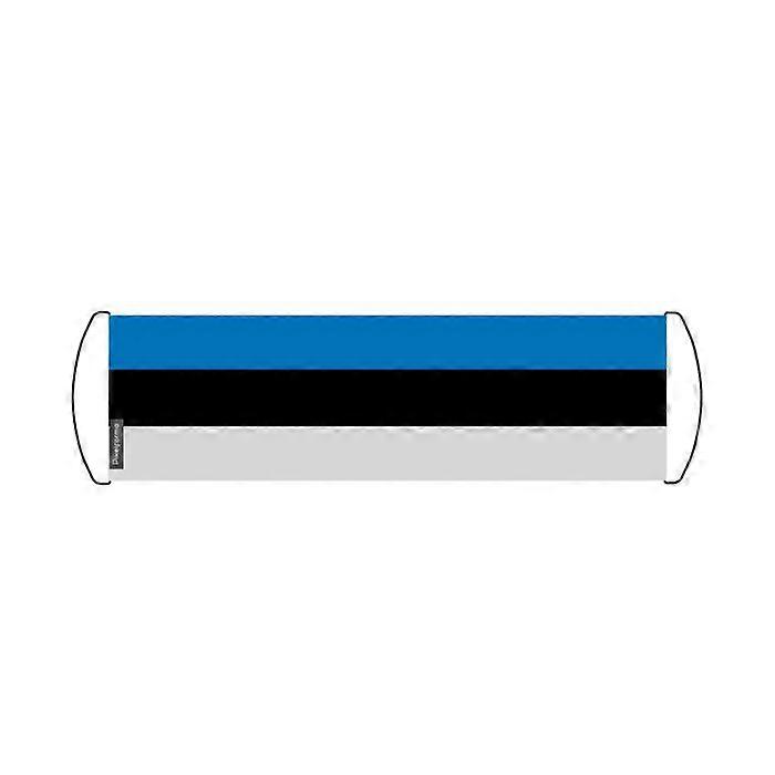 Scrolling Banner – Flag of Estonia – 24 x 70 cm – Polyester – Hand Flag