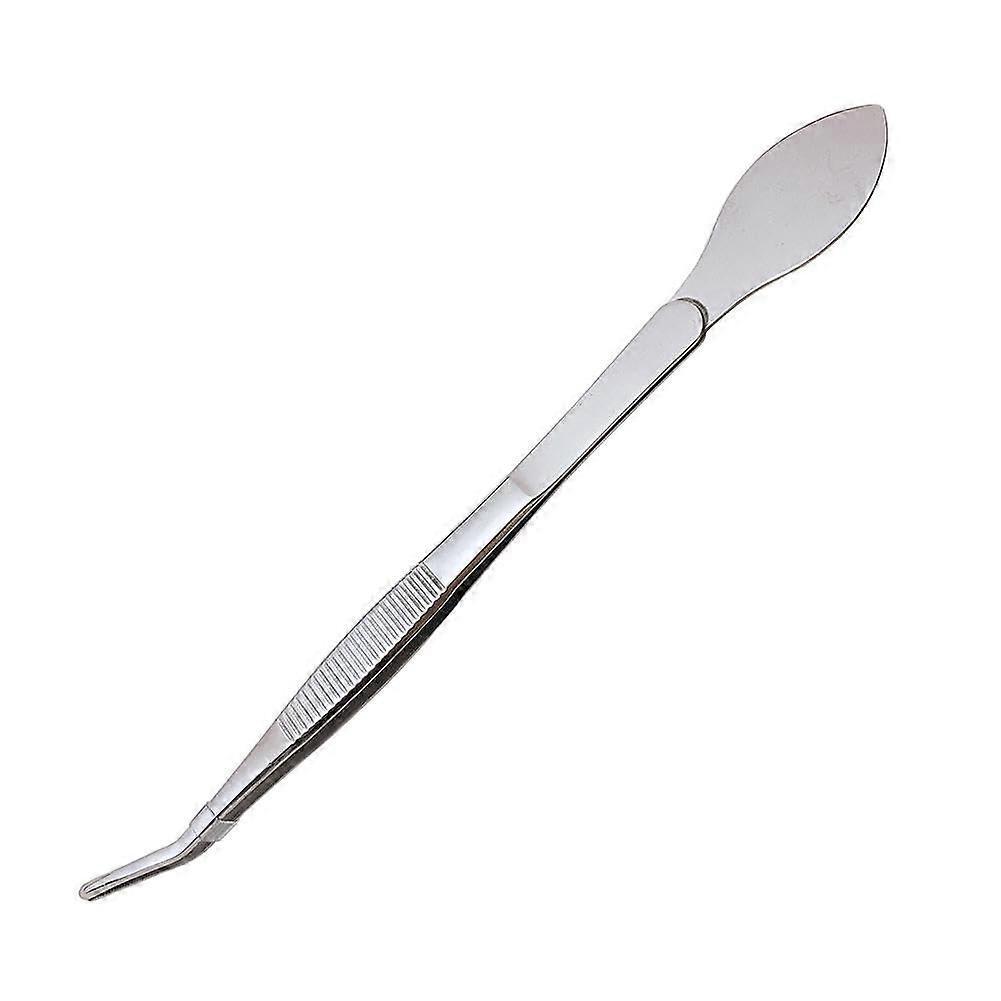 2 in 1 304 Stainless Steel Root Rake with Bonsai Tweezers with Ergonomic Handle Farming Tool for Succulent Plant, Tillage, Q8v9