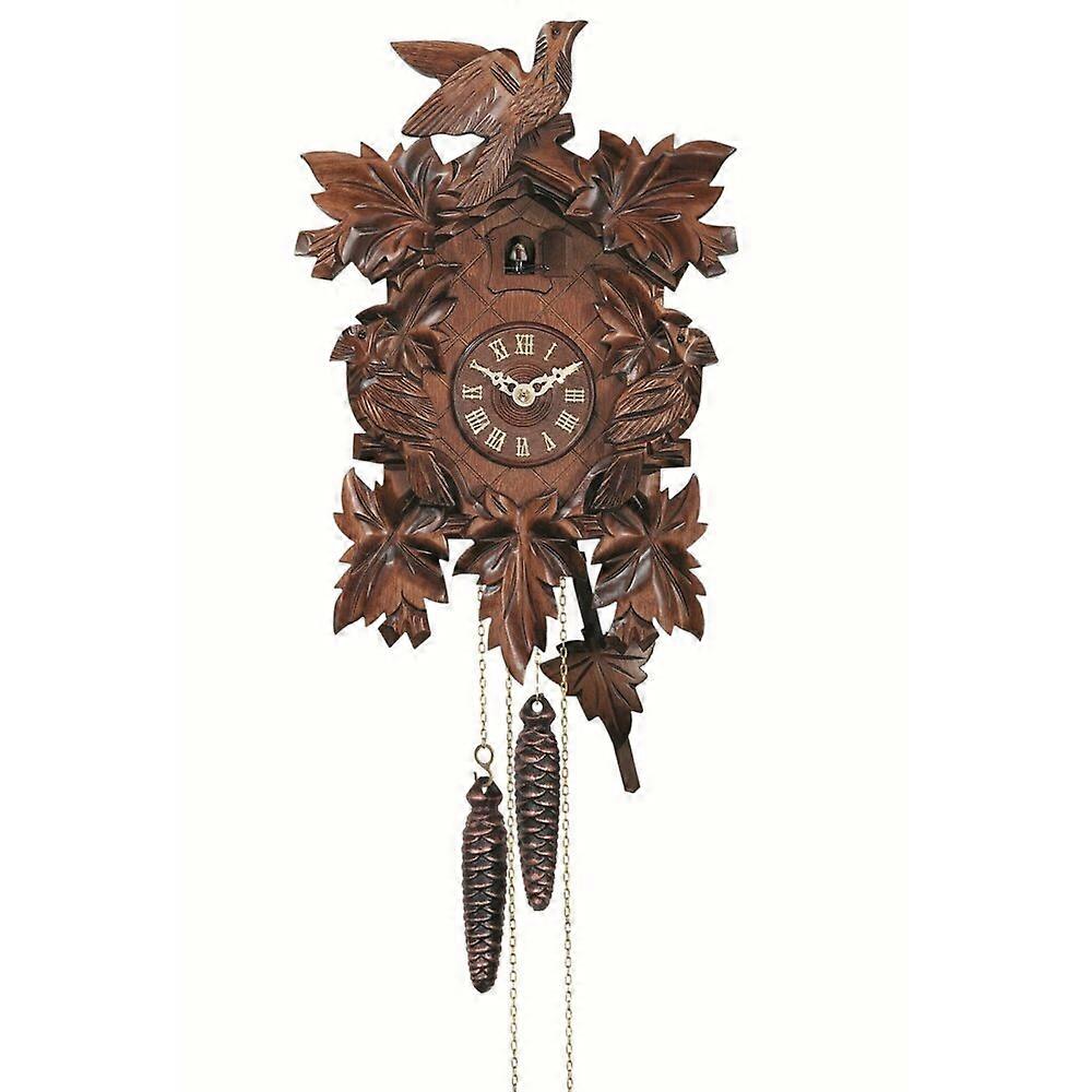 Engstler - 632_Q - Cuckoo Clock - Quartz - Walnut - 35 cm