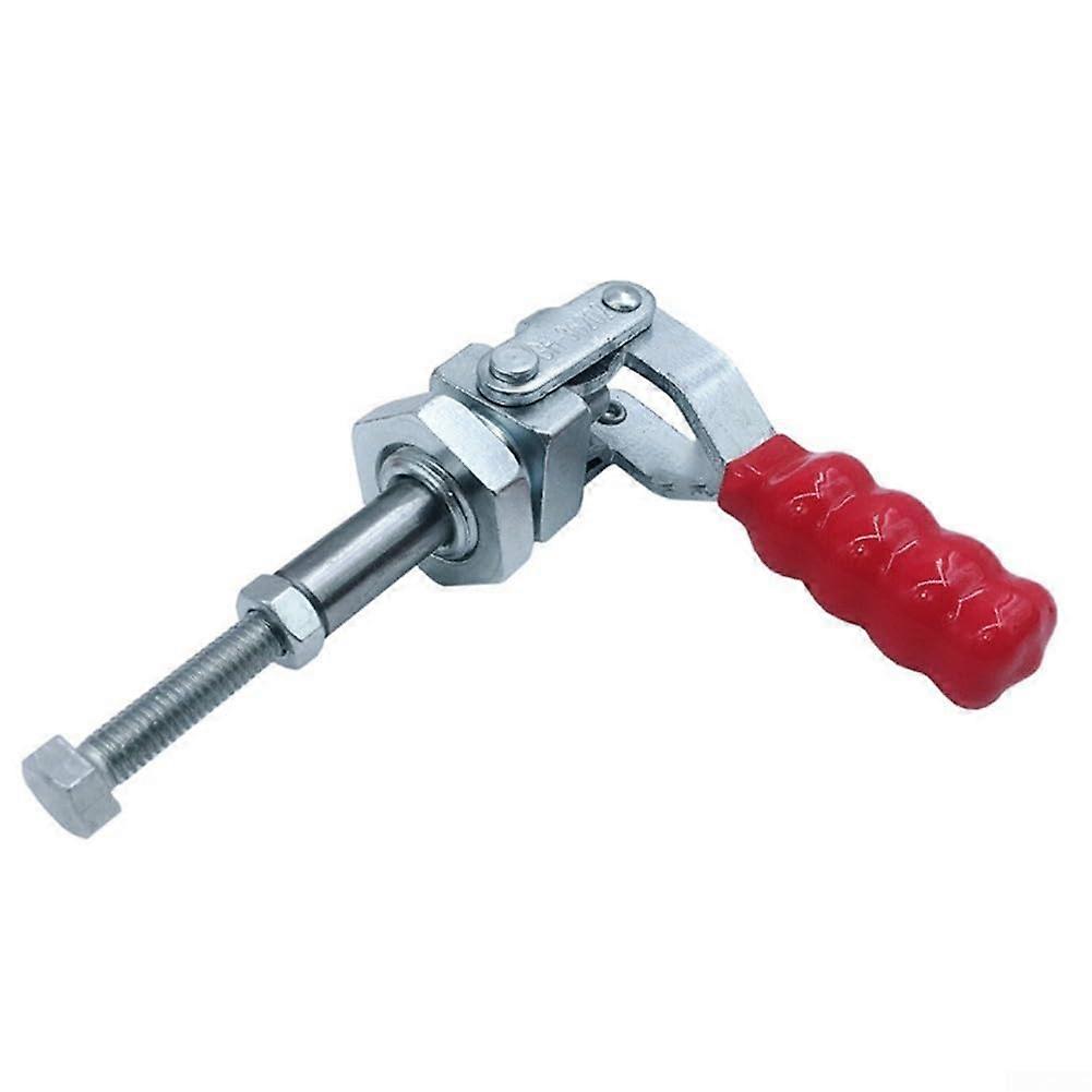 GH-36202M Push Pull Toggle Clamp 200lb Capacity Carbon Steel Quick Release Hand Tool for Woodworking and Welding Assembly