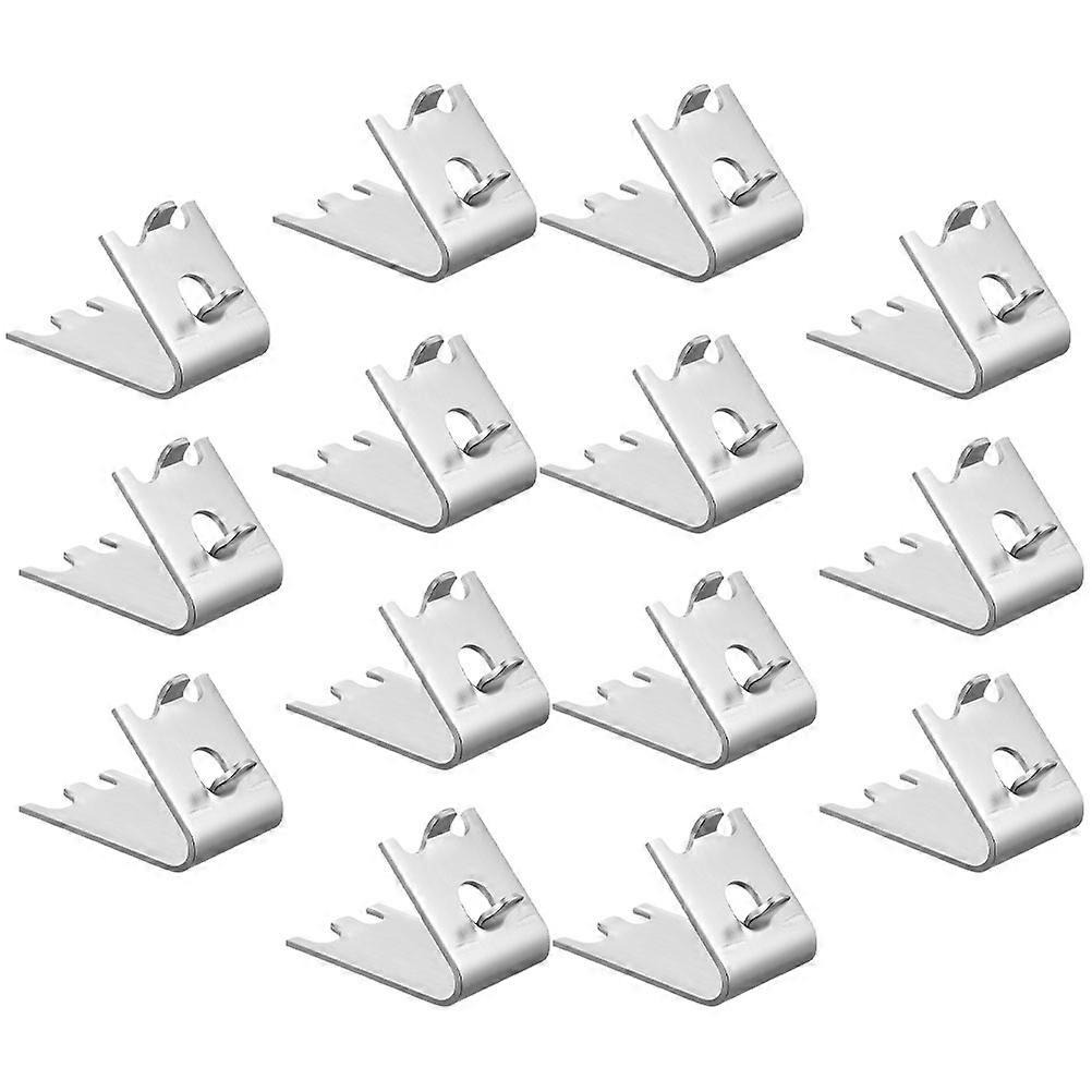 Freezer Shelf Clip Heavy Duty Stainless Steel Shelf Support Pegs 14Pcs