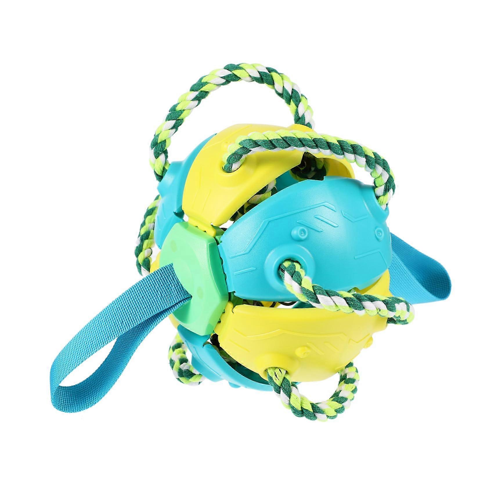 Flying Ball Interactive Biting Training Toy for Pets, Promotes Exercise and Teeth Cleaning, Colorful