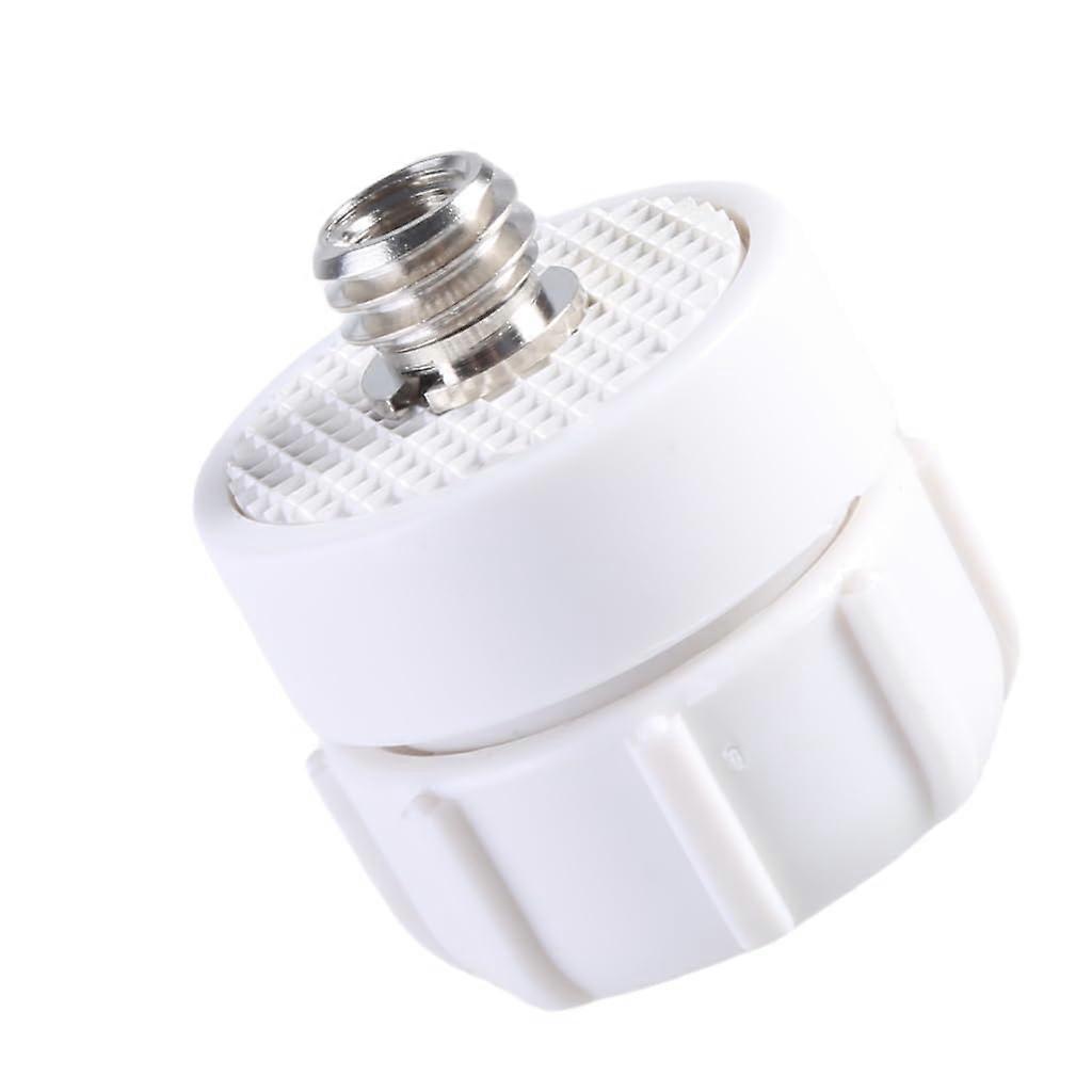 Multipurpose Screw Converter for Video Devices, DSLR Action Cameras, 17mm (1/4') and 3/8' (1/4') and 3/8' White/Opulent Garden