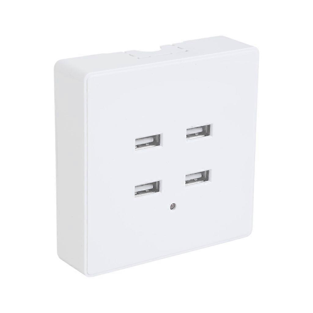 Practical USB Wall Outlet Reliable USB Wall Plug Functional USB Wall Plug ABS