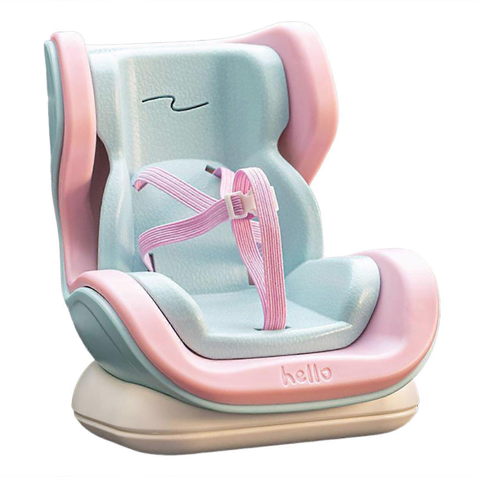 Mini bilbarnstolsskydd för Labubu-dockor 10-17cm söta docktillbehör för bilinredning