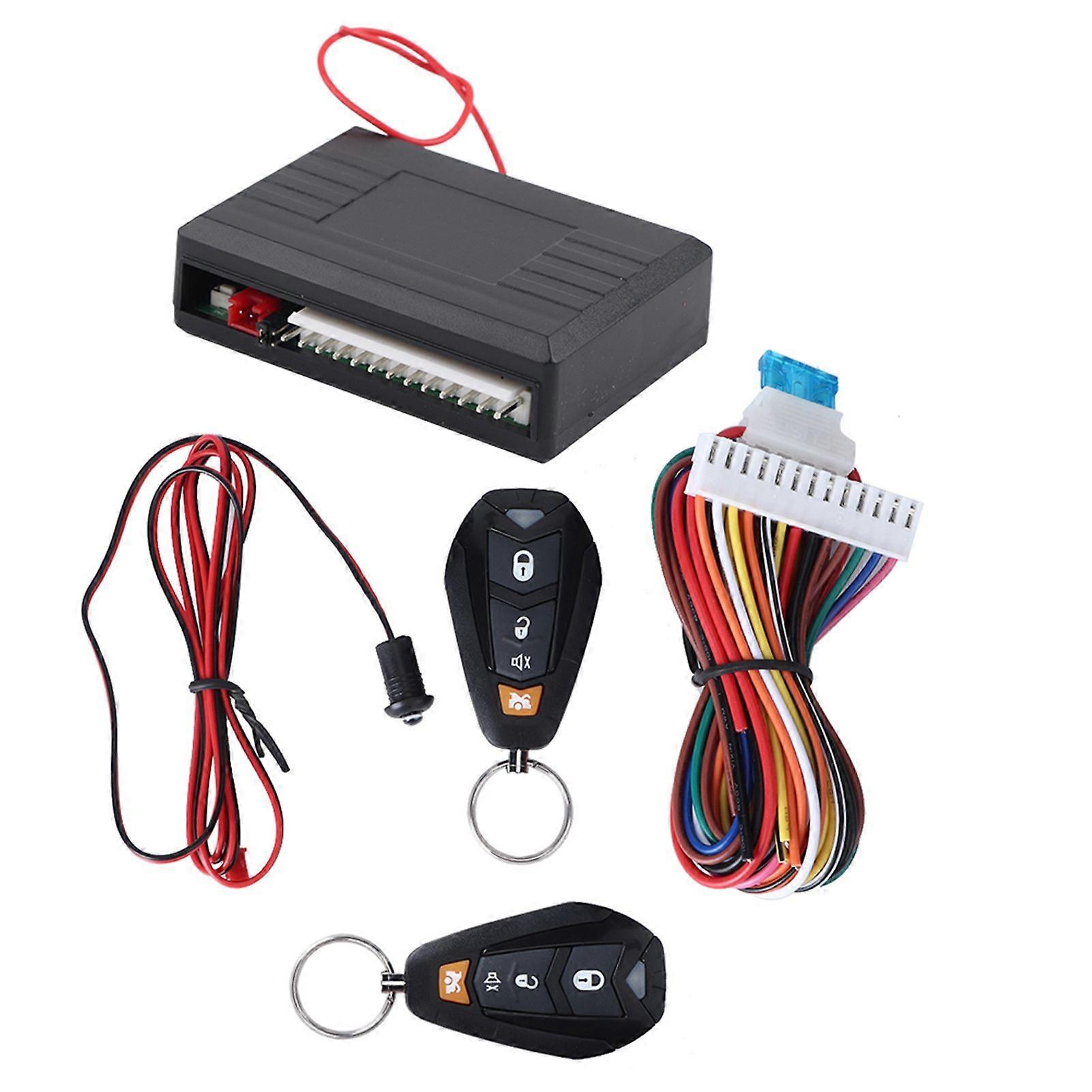 Keyless Entry System Remote Control Central Door Locking Kit for Vehicles