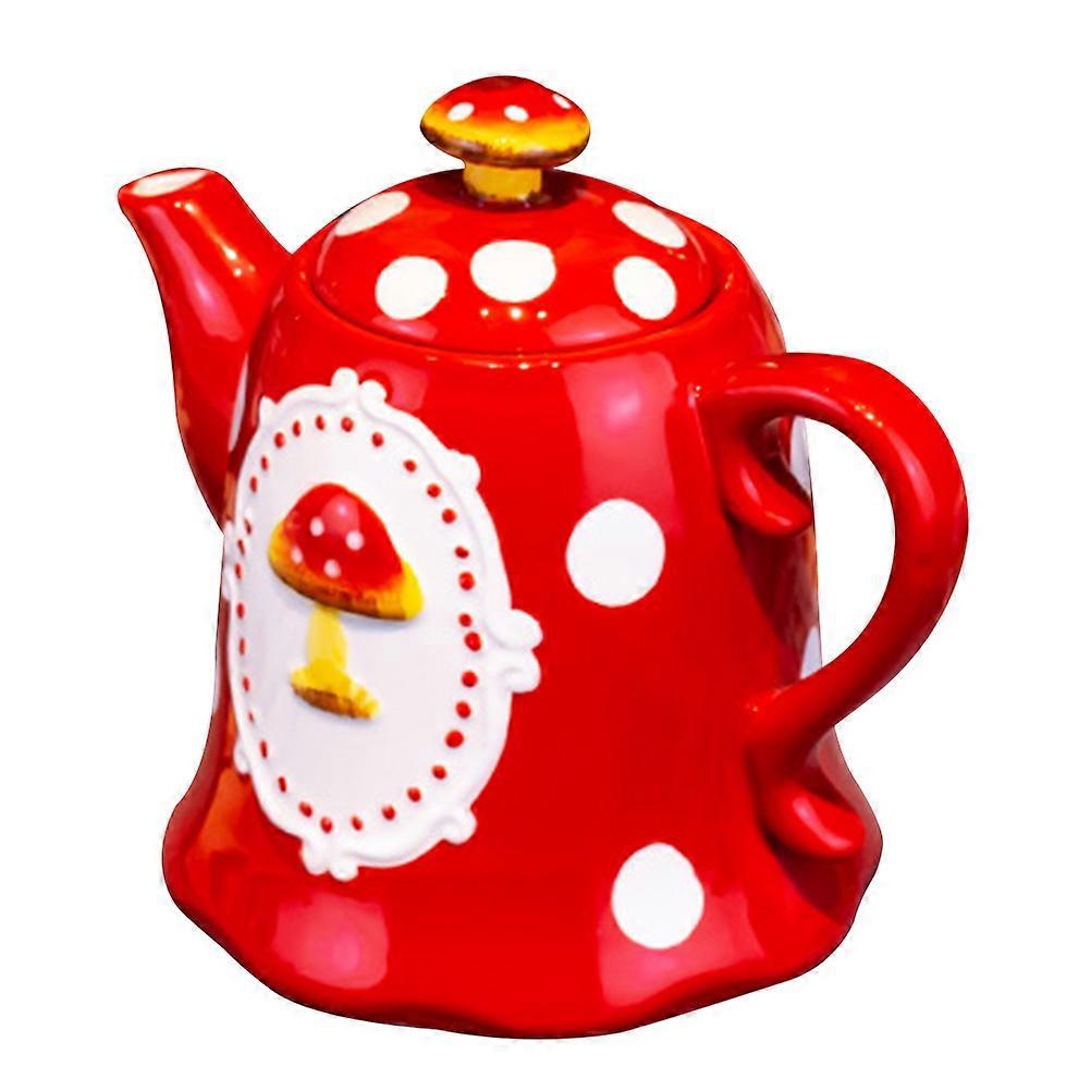 Ceramic Water Kettle for Use – Elegant Leak Proof Teapot for Tea, Juice, Milk, and Beverages – Large Capacity Household Kettle