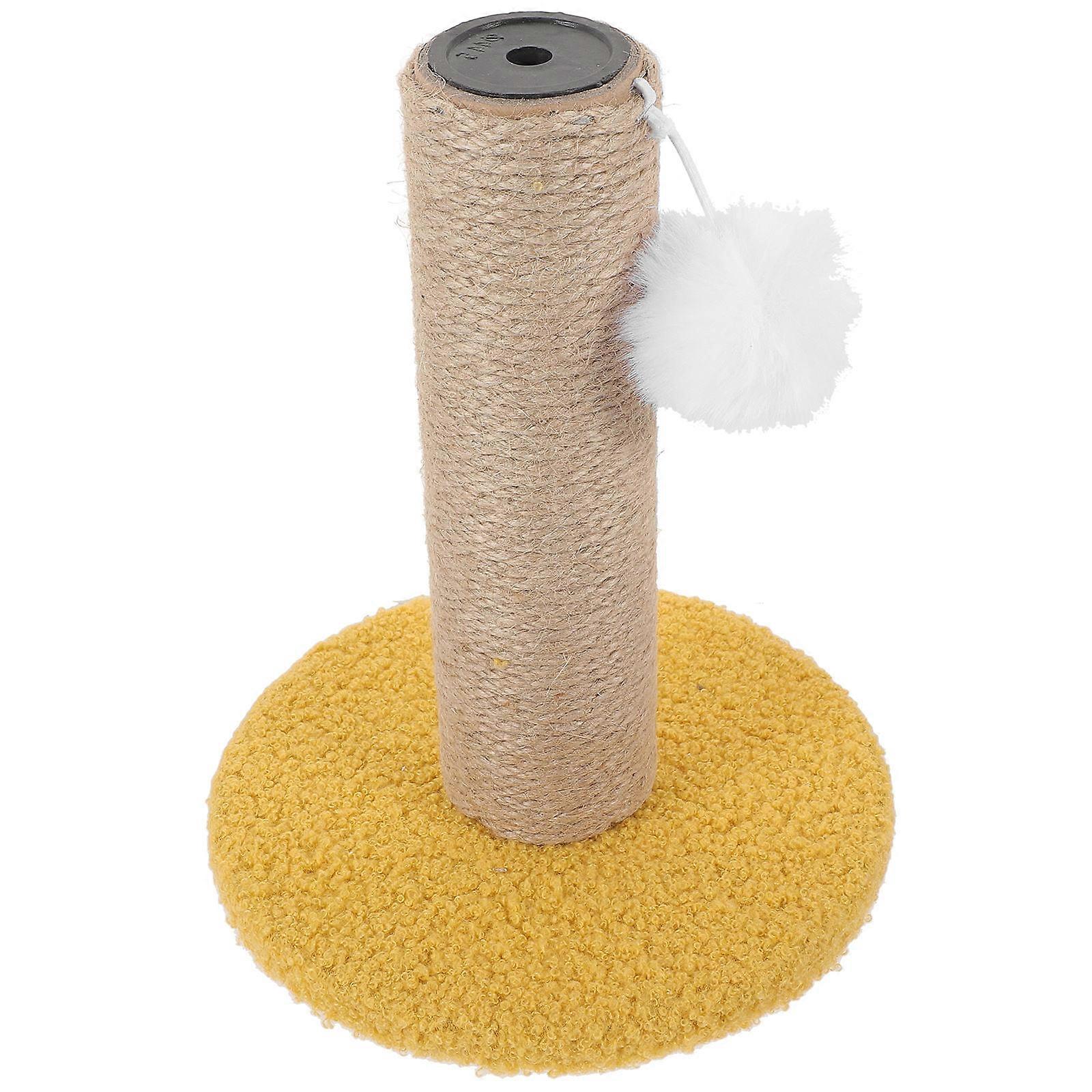 Cat Scratcher Post Short Round Column Pet Owners Daily Use 22.50X18.00X18.00CM Climbing 1Set