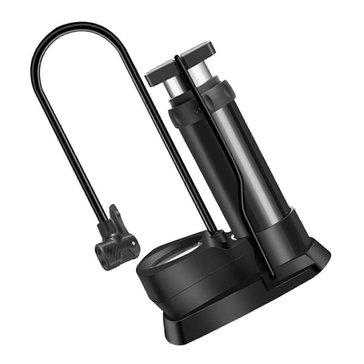 Multifunktionale Fussluftpumpe With Gauge For Motorcycle Bicycle And Balls Portable High Pressure Pump On The Go