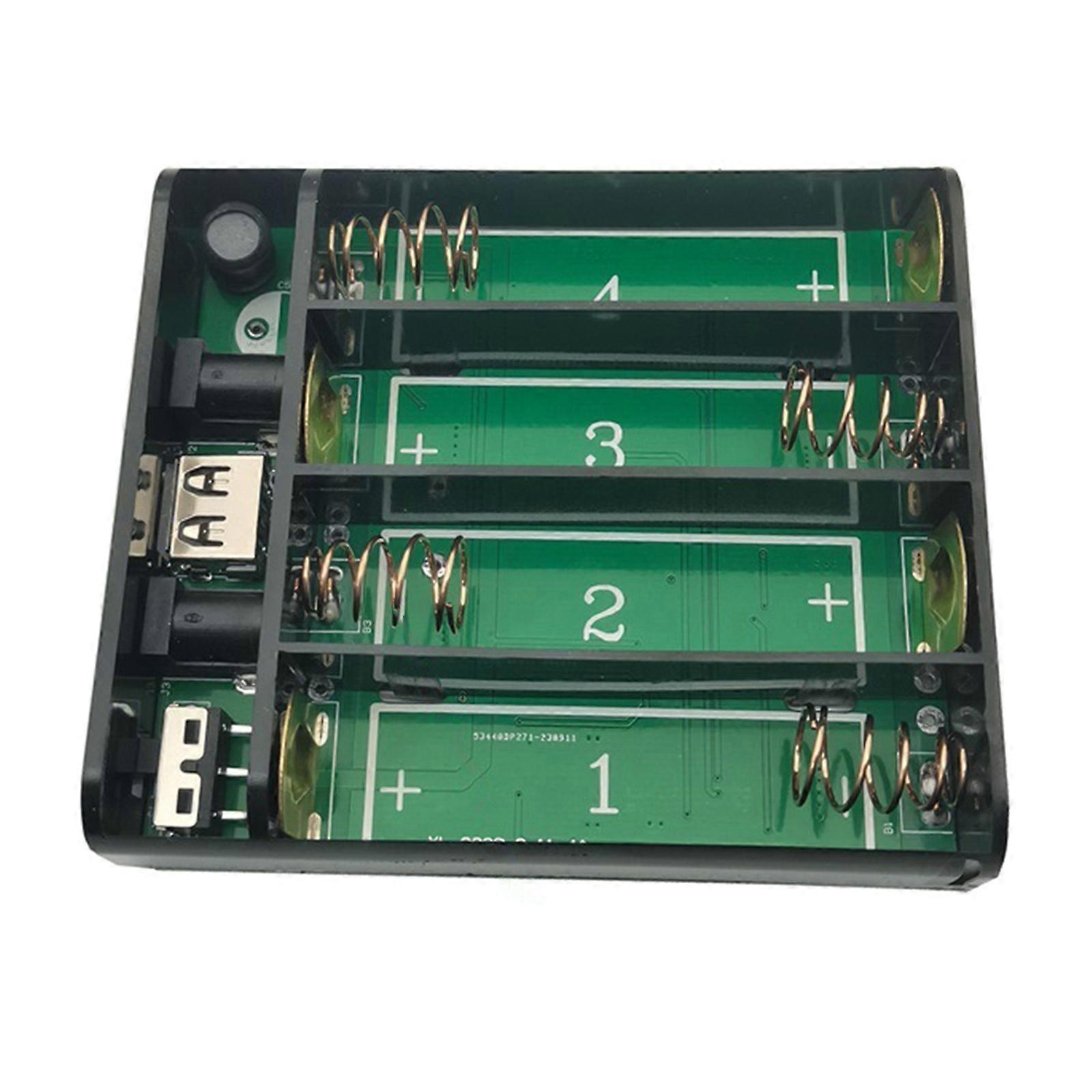 UPS System 18650 Power Supply Box for Networking Devices 18650 Battery Case With Overcharge Protections  Stable Output Multicolor