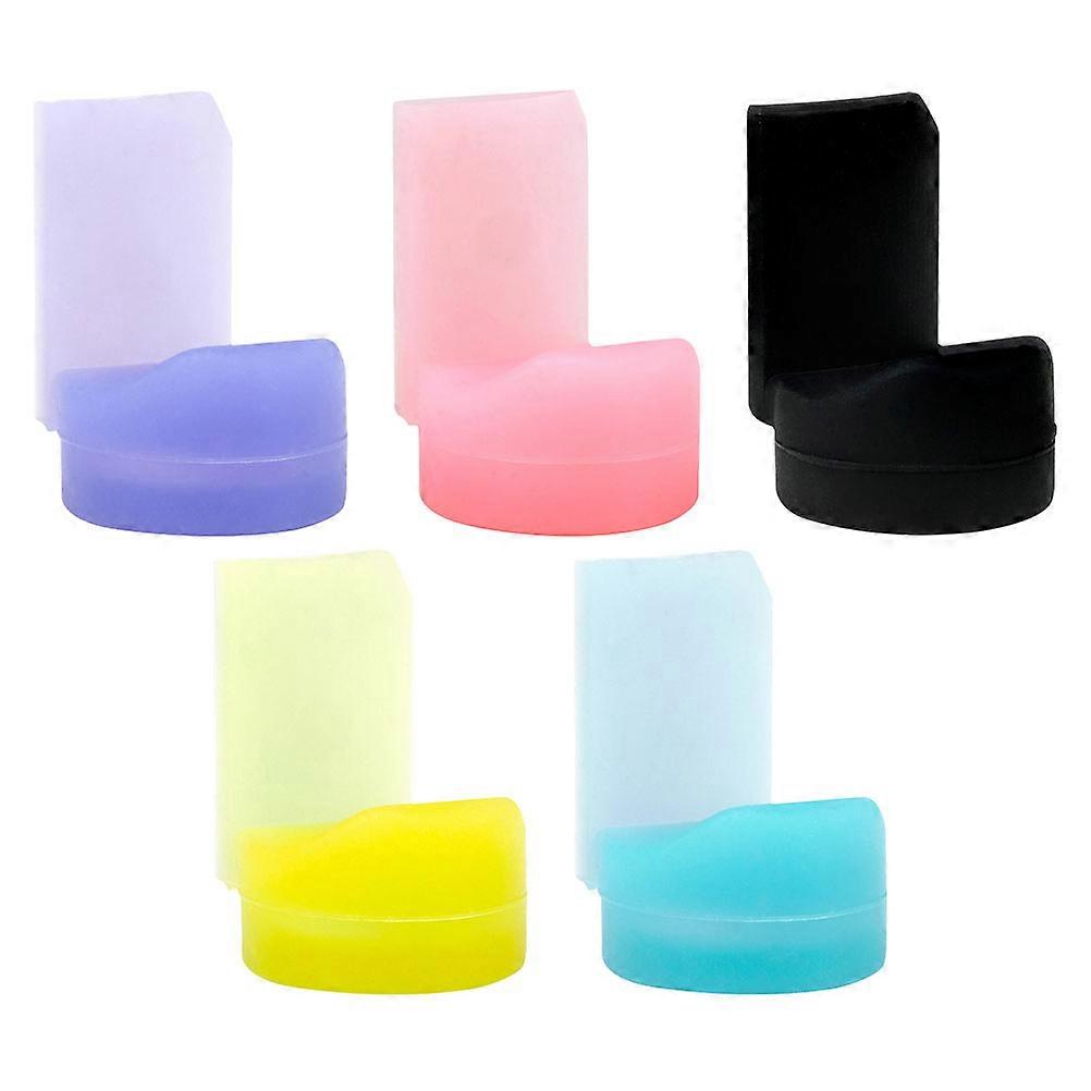 5pcs Black Clarinet Long Handle Thumb Pads Thumb Rest Cushion Protectors