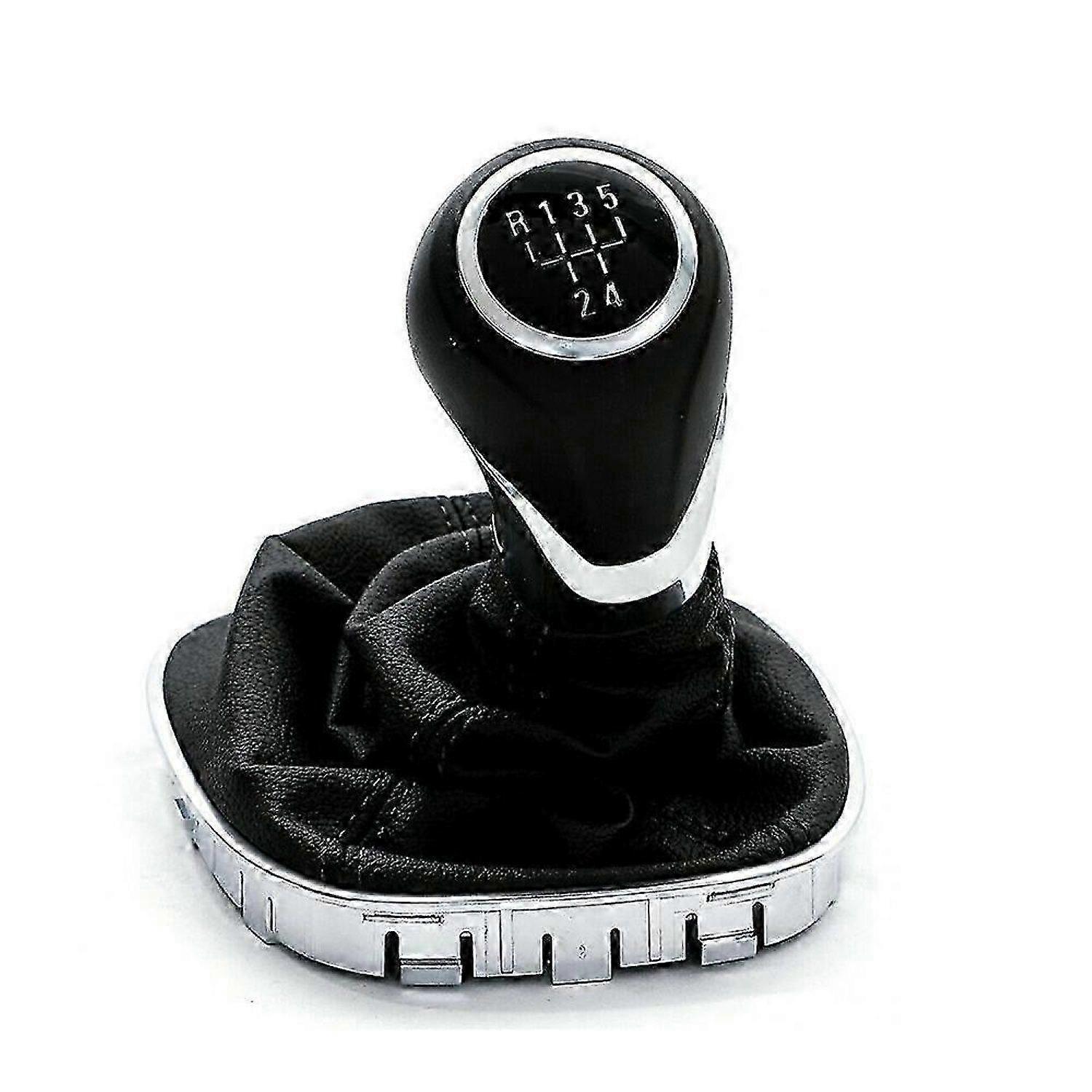 Compatible With Opel Adam Corsa D 5-Speed Shifter Shift Boot Knob -HK720