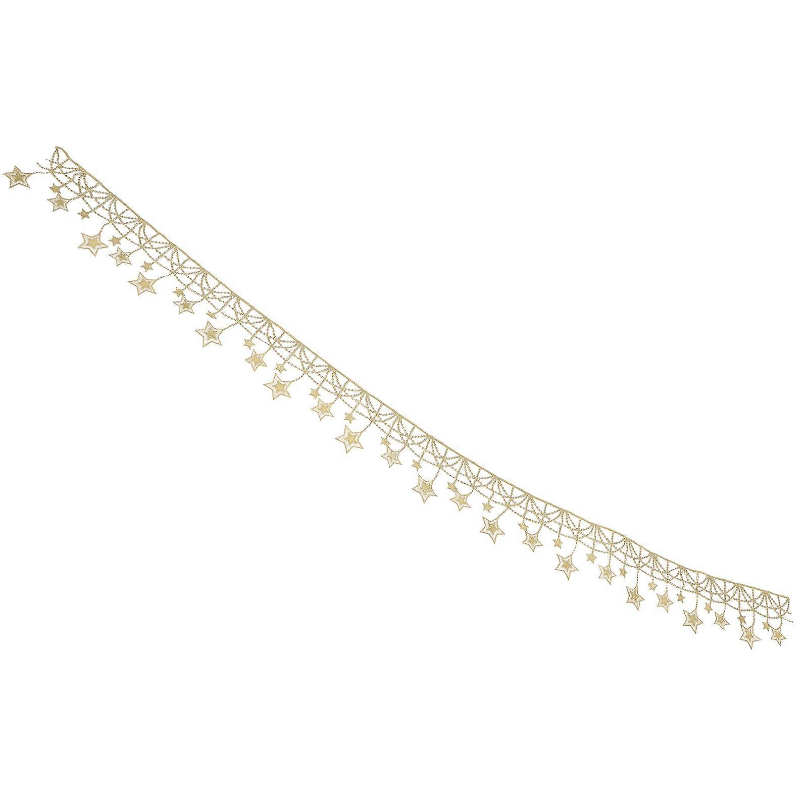 Delicate Embroidery Lace Trim for DIY Sewing – Elegant Decorative Fabric for Clothing, Crafts & Creative Embellishment Projects