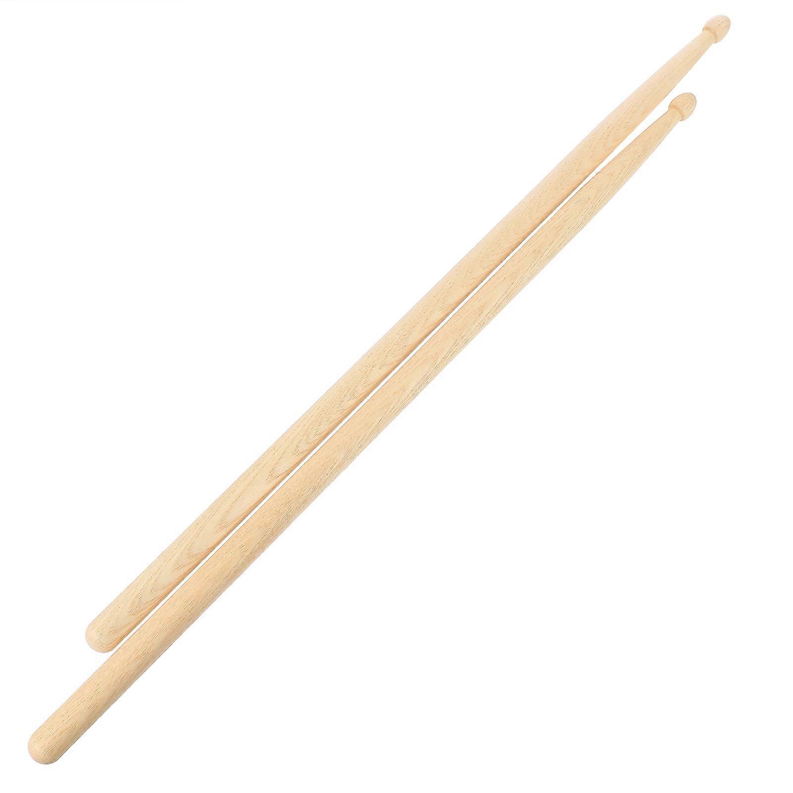 Durable Walnut Drumsticks Lightweight Design Comfortable Grip Practical Percussion Tool for Drummers Beginners Enhanced Performance