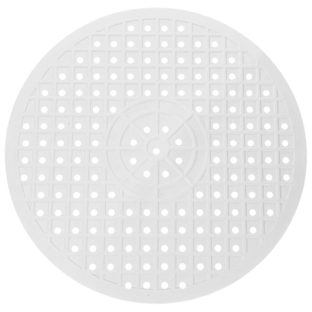 Rubber Sink Dish Drying Mat Kitchen Sink Protector Pad Round Draining Mat